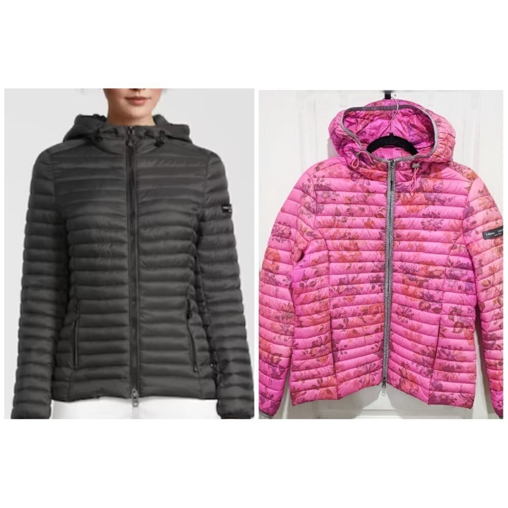 Frieda & Freddies NY | Padded Jacket In Hot Pink Floral